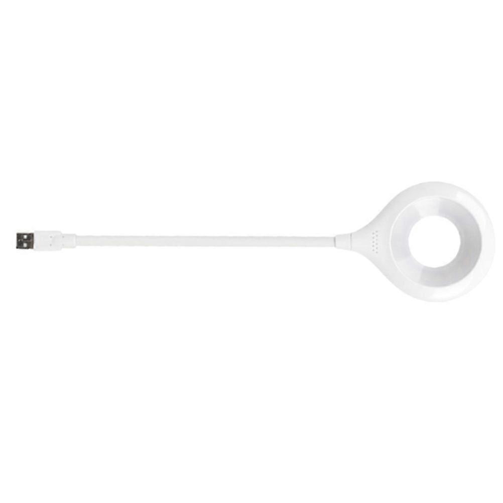 1Pc Cell Phone USB Ring Light for Selfie and Live Streaming White