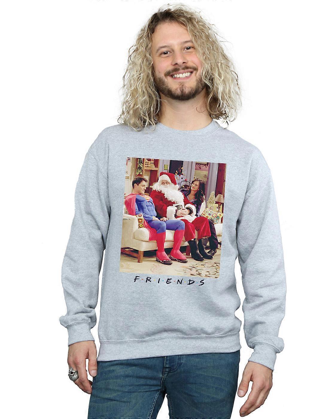 Gli amici uomini Superman e Santa Sweatshirt