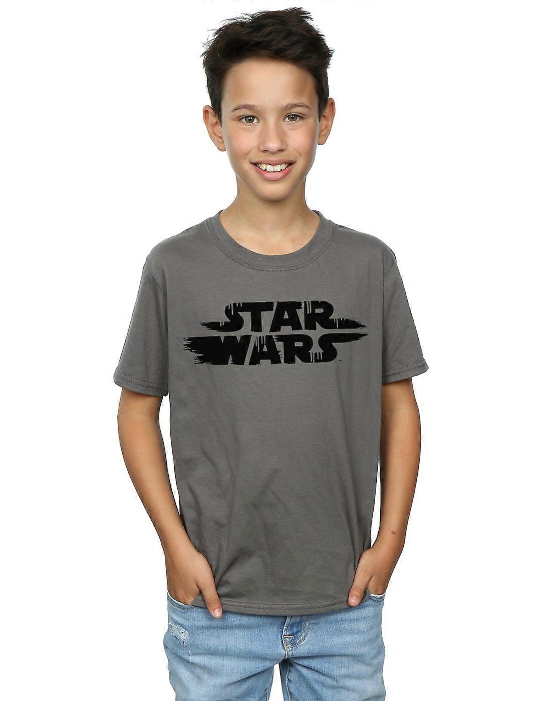 Star Wars Boys Rough Logo T-paita