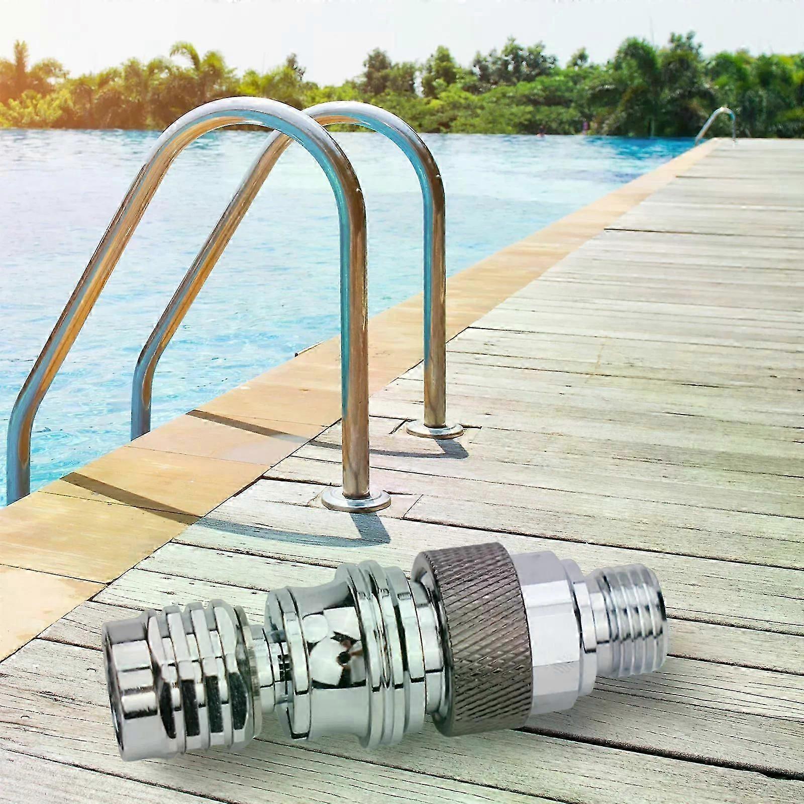 Diving Full Face Mask Second Stage Head Regulator Chrome Plated Copper Quick Connect/disconnect Self-locking Connector