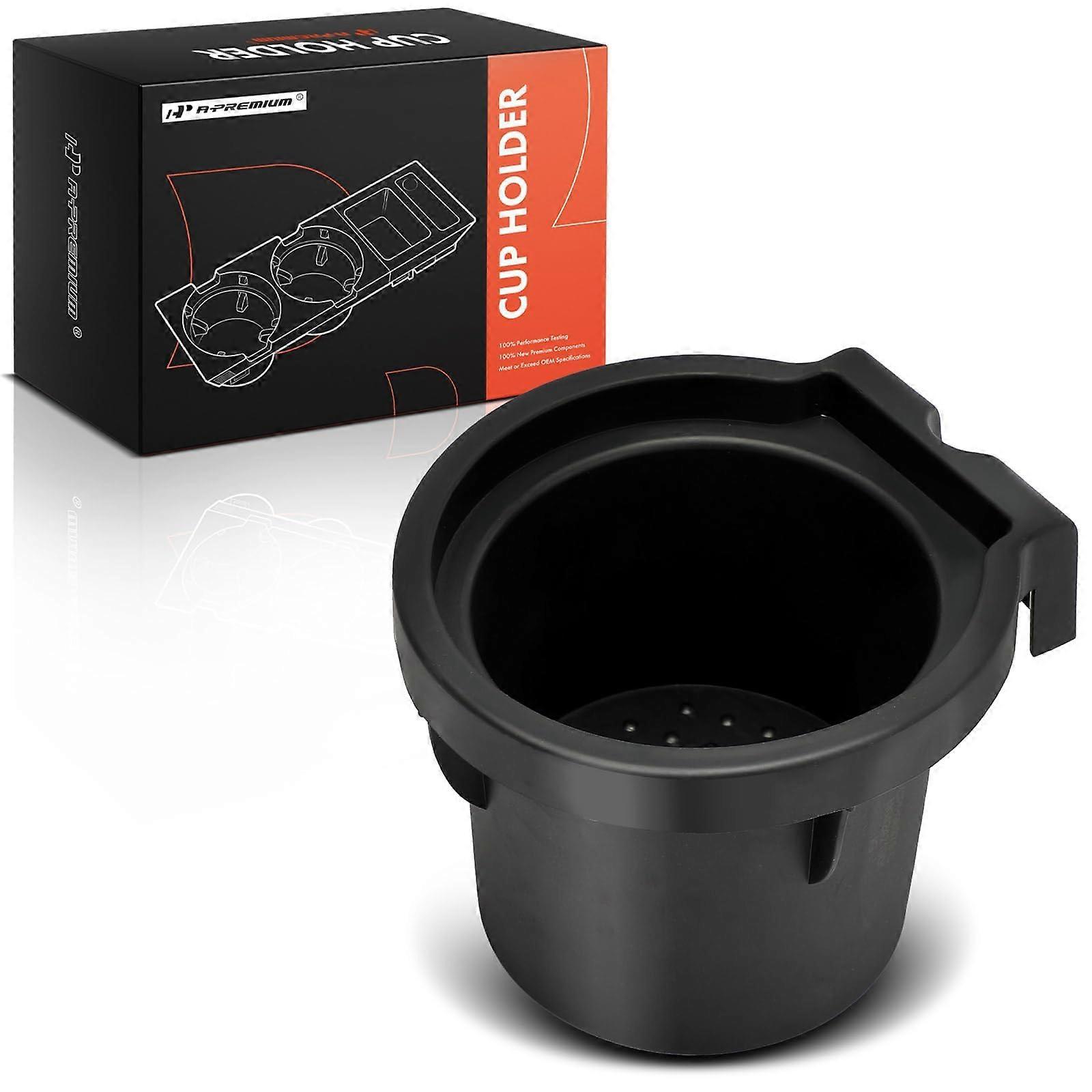 Cup Holder Front Side Black for Nissan Frontier Pathfinder Xterra 20052019 Adjustable Replacement