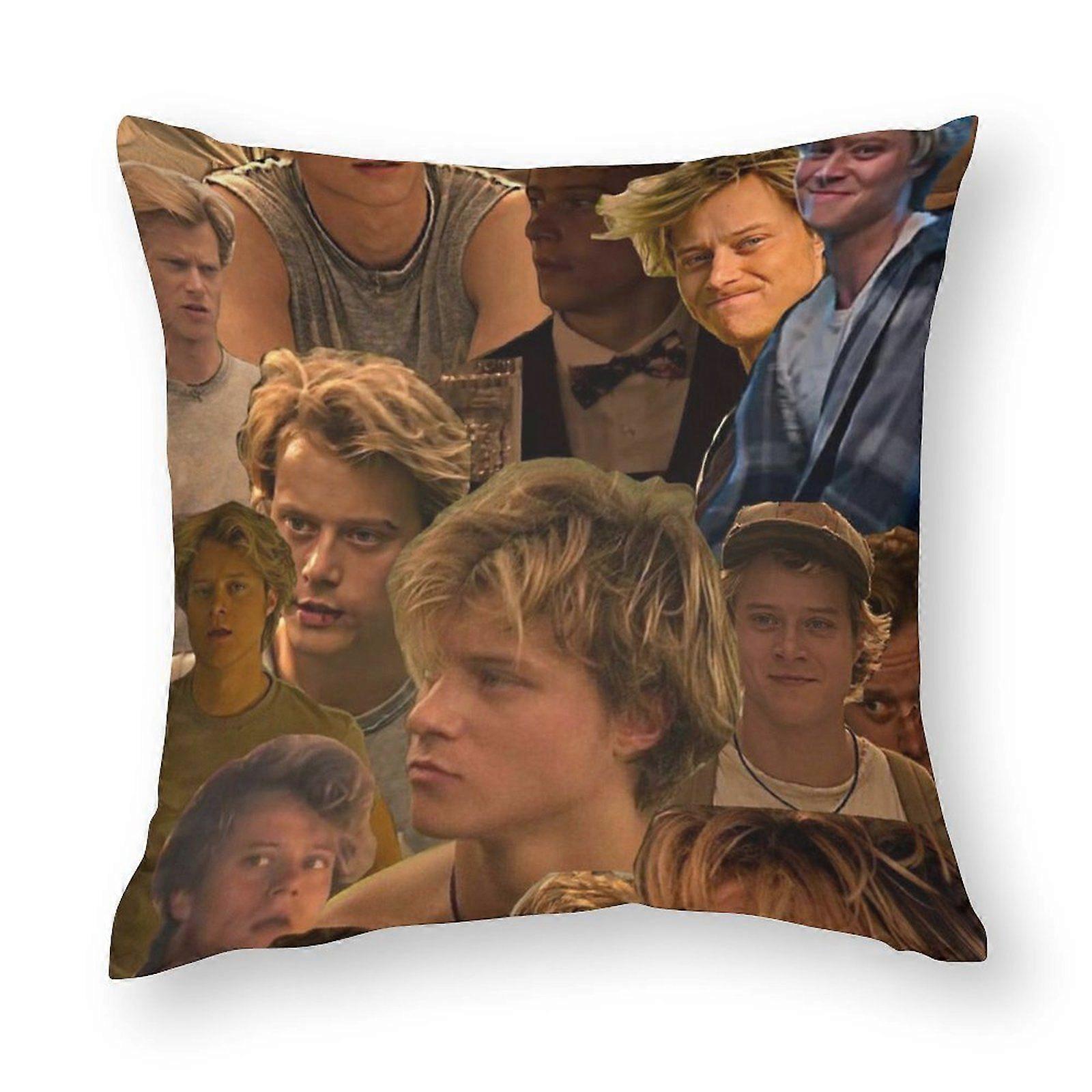 Outer banks Throw Pillow Covers Painted Typography Rustic Jungle Minimalist for Couch