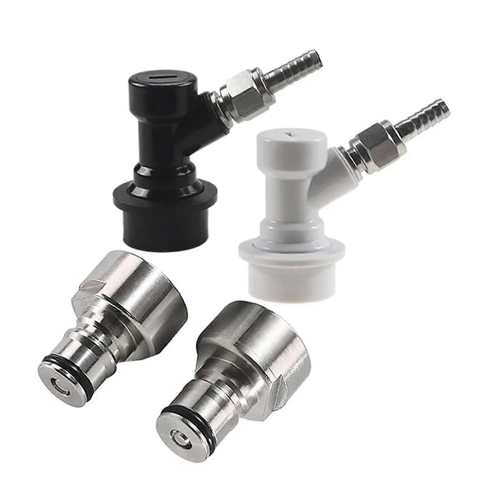 Ball Lock Keg Adapter Conversion Kit for Sankey Coupler with Disconnect Set and Swivel Nut