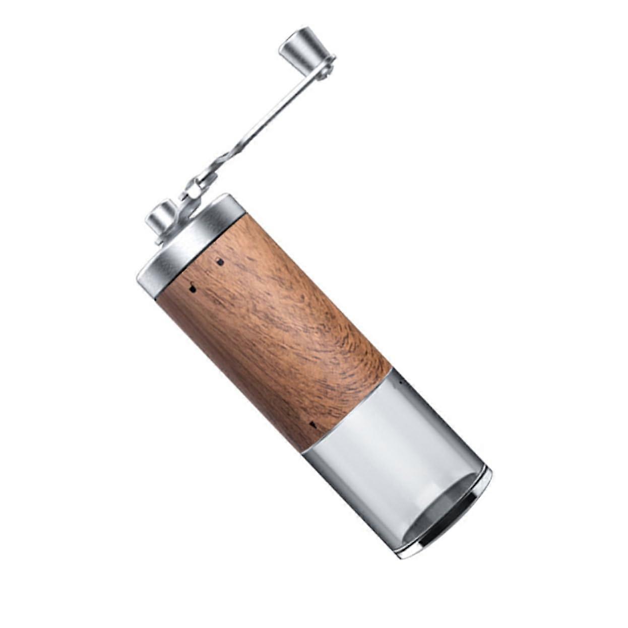 Manual Coffee Grinder with Ceramic Burr for Consistent Precision, Portable Hand Mill for Travel