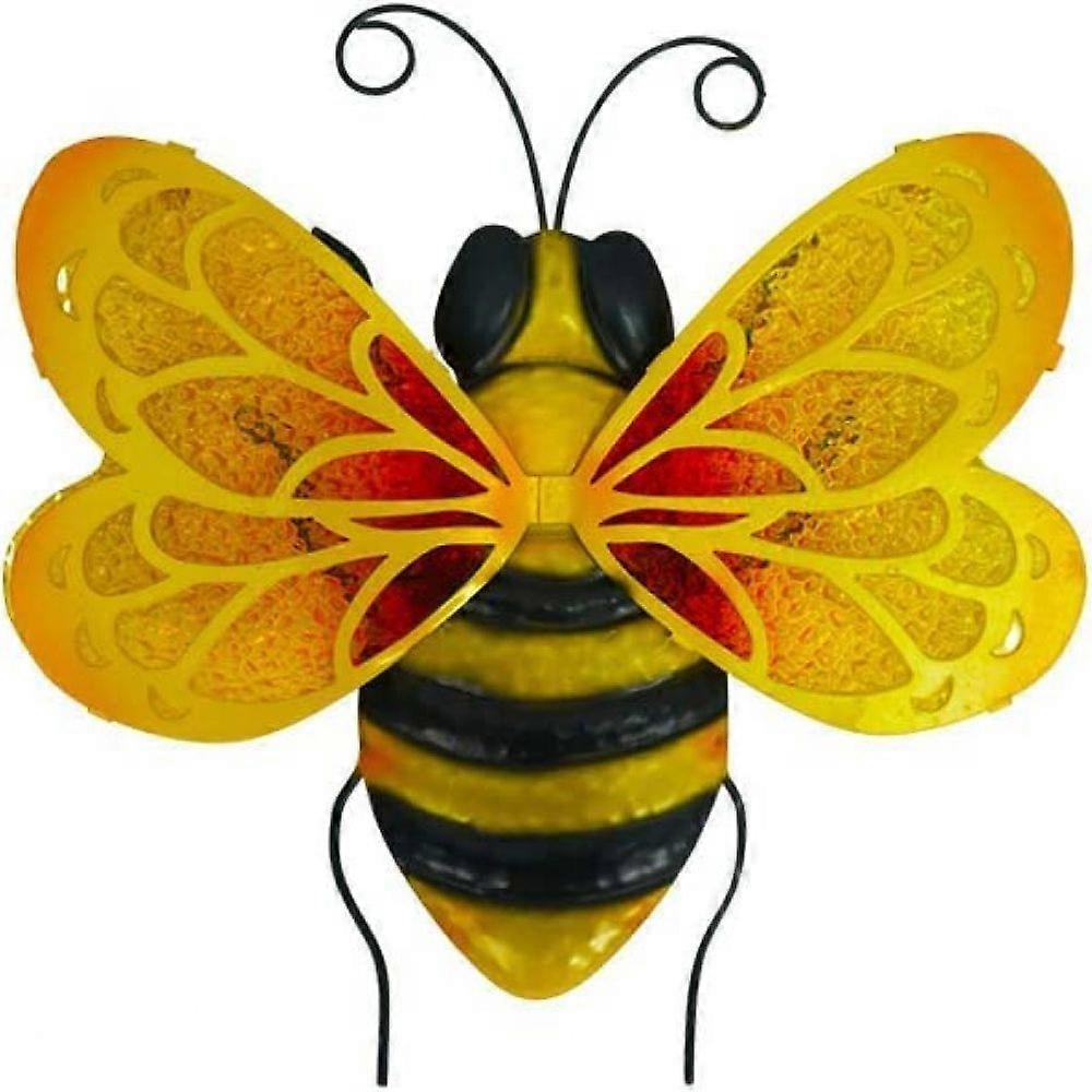 Outdoor Metal Bee Wall Decor