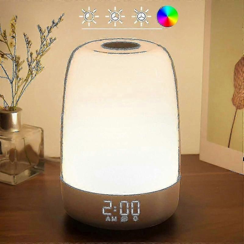 wake up with sunrise simulation alarm clock