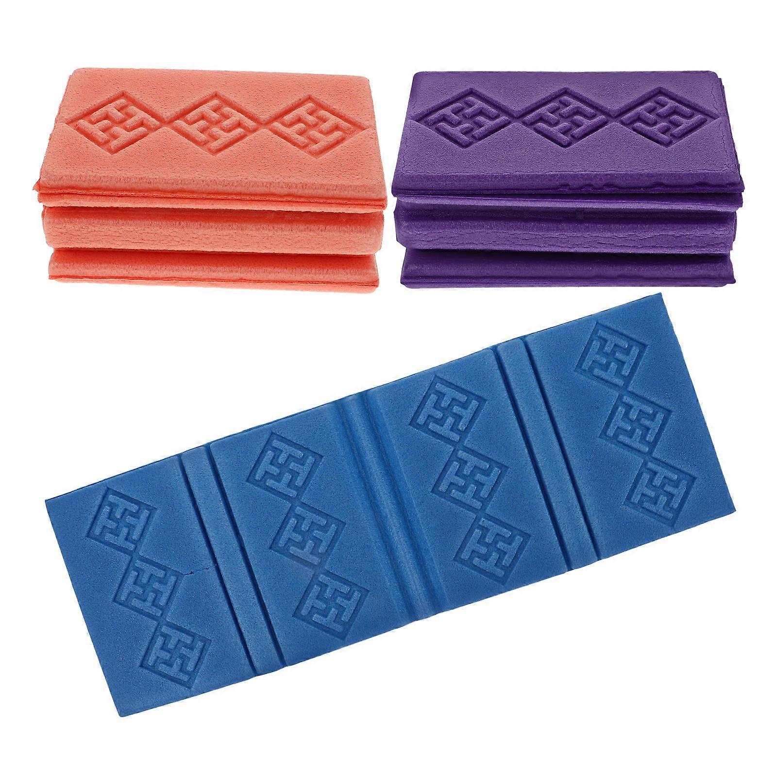 Multi-Function Picnic Blanket Portable Lawn Mat for Comfortable Outdoor Use 6Pcs