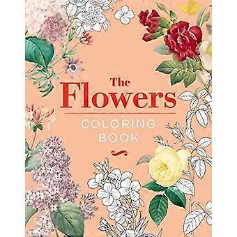 Libro da colorare di fiori: edizione regalo con copertina rigida