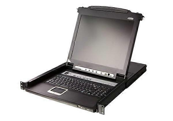 ATEN Slideaway 8-Port 17" LCD 1280x1024 KVM Switch USB PS/2 VGA CL5708M-ATA
