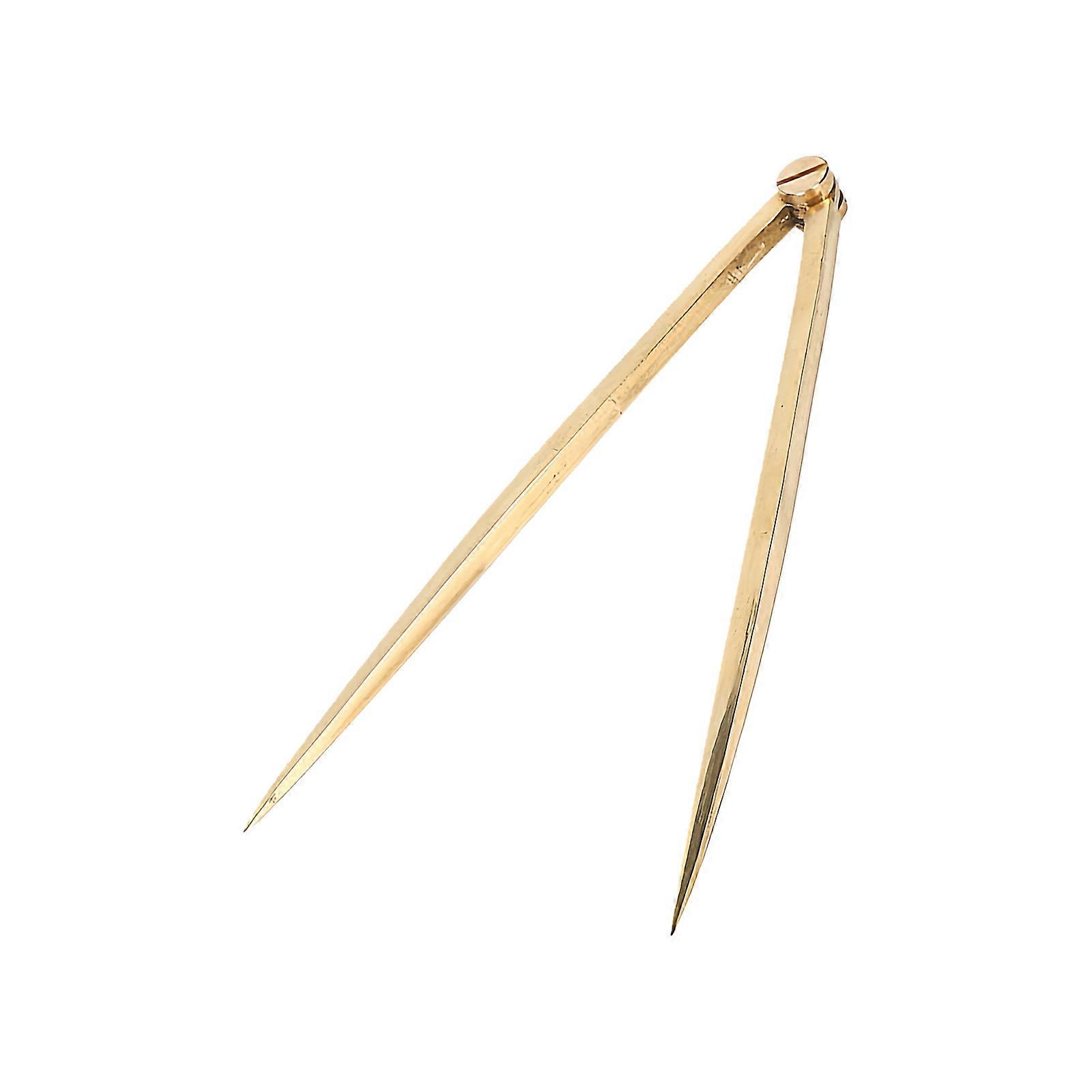 Drafting Tool With Stabilized Calibration For Oceanographic Charts Brass Construction Navigation Divider Multicolor