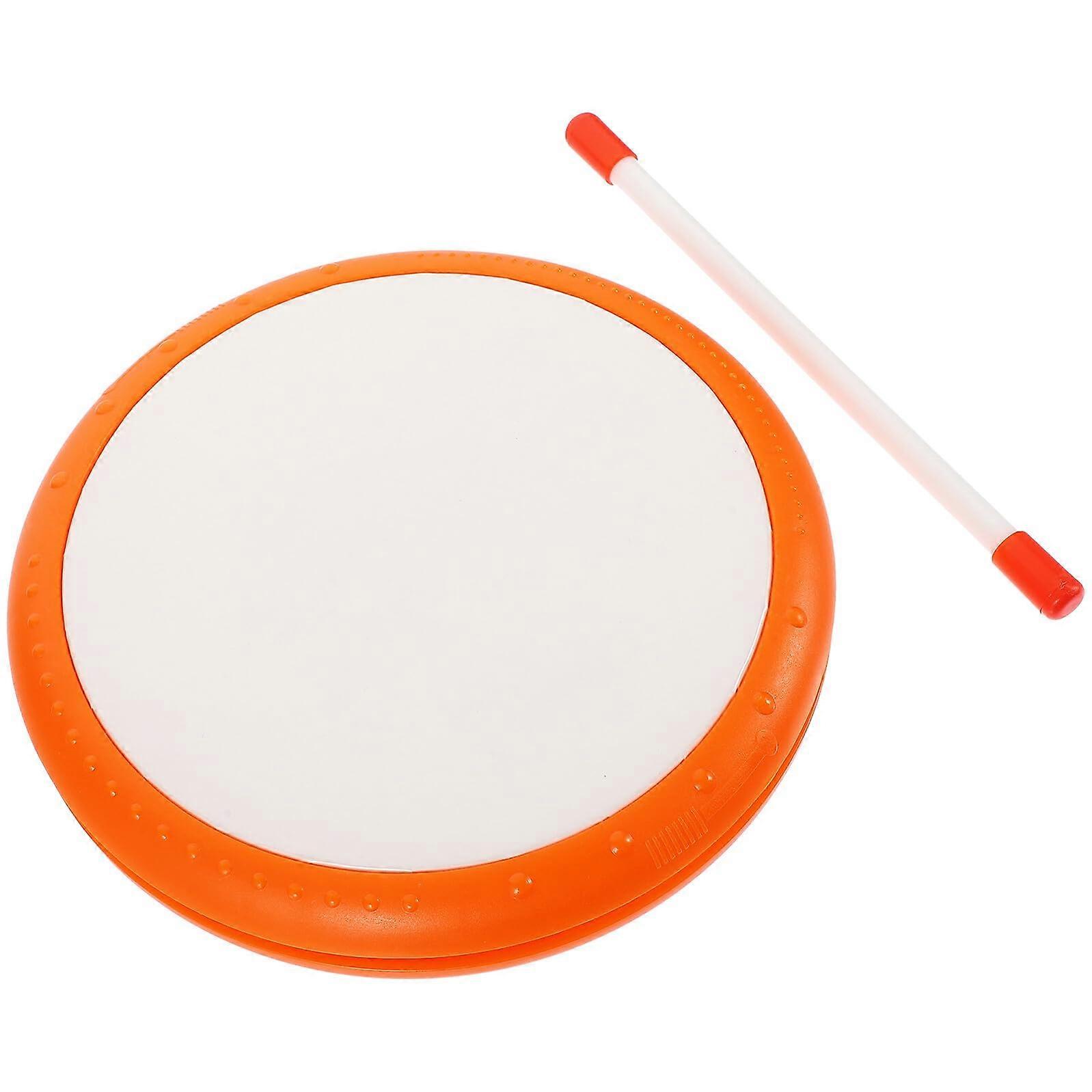 Educational Hand Drum for Kids, Handheld Percussion Instrument with Smooth Responsive Surface