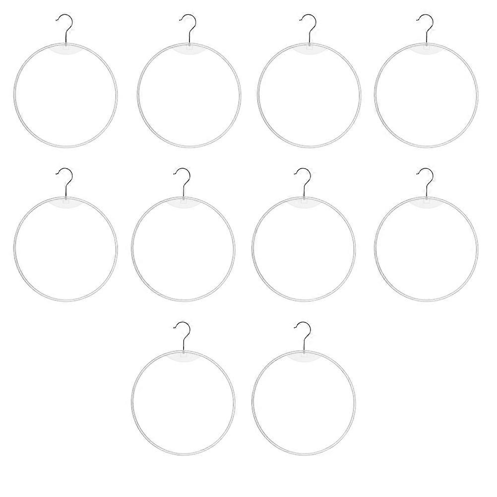 Underwear Drying Shelf Circle-Shape Bikini Display Stands with 10Pcs Set