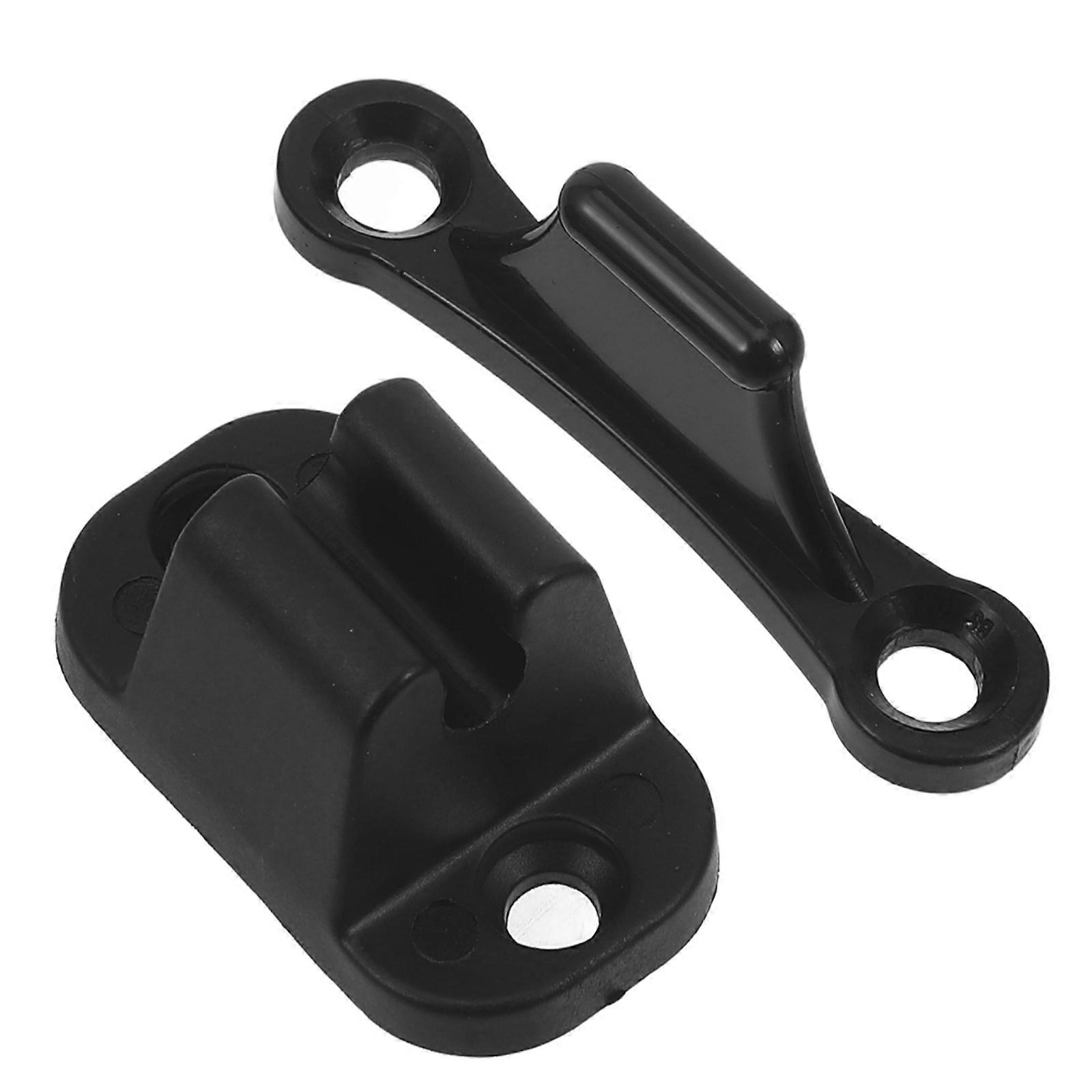 Dørstopperholder til autocamperdøre i nylon, holdbar, sort