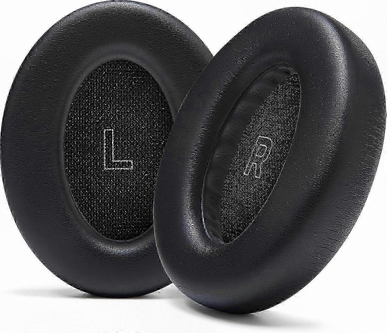 Upgraded Earpads, Thick Memory Foam Replacement Covers, Black