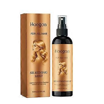 Diamond Sleek Hair Shine Spray, Frizz Control and Heat Protectant for Frizzy, Dry Hair, Anti-Frizz Smoothing & Shine, Daily Moisturizing Hair Oil Spra