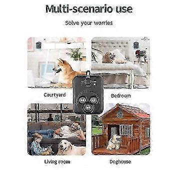 Qinux Barkbuz Device - Effective Anti-Bark Solution with Strobe Light & High-Frequency Sound JH8