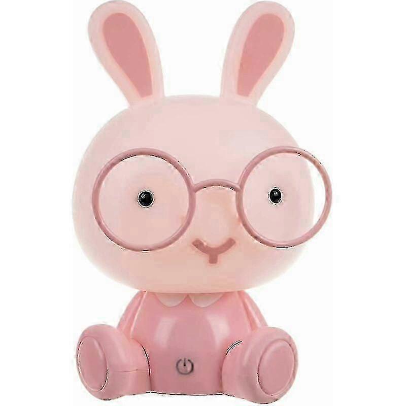 Pink Rabbit LED Night Light Lamp