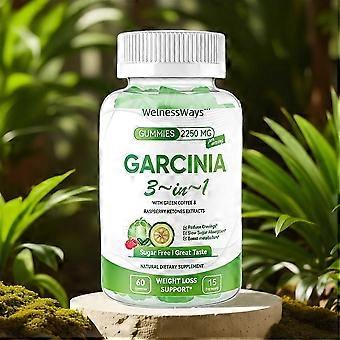 Garcinia Cambogia 60 tabletten/kauwtabletten - Beervorm - Groen