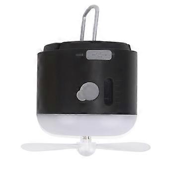 Outdoor Camping Hanging Humidification Fan Ambient Light