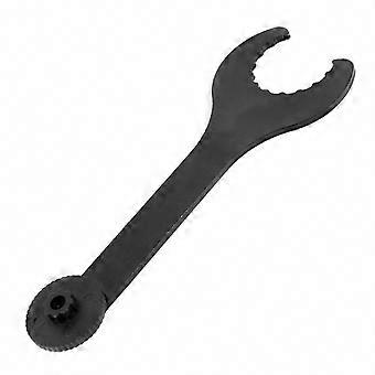 Dual-Function Carbon Steel Bicycle Repair Tool with Wrench for Bottom Bracket