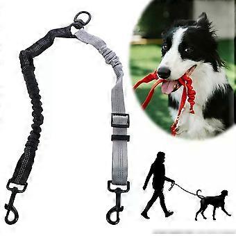 2 In 1 Two Dog Lead 360° Swivel Two Dog Traction Leash Double Dog Leash Walk