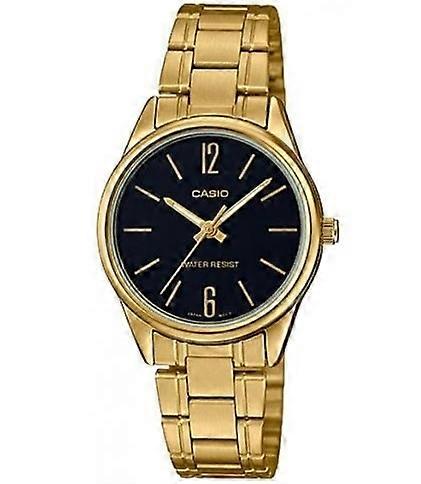 CASIO COLLECTION ONLY TIME LADY, GOLD - BLACK