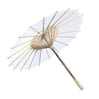 Kinesiskt japanskt stil asiatiskt oljat papper bambu paraplyparasoll paraply - storlek L