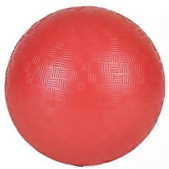 10 NEW KICKBALL DODGE BALLS SOCCER RED 9" PVC PLAYGROUND RECREATION PARTY BALL