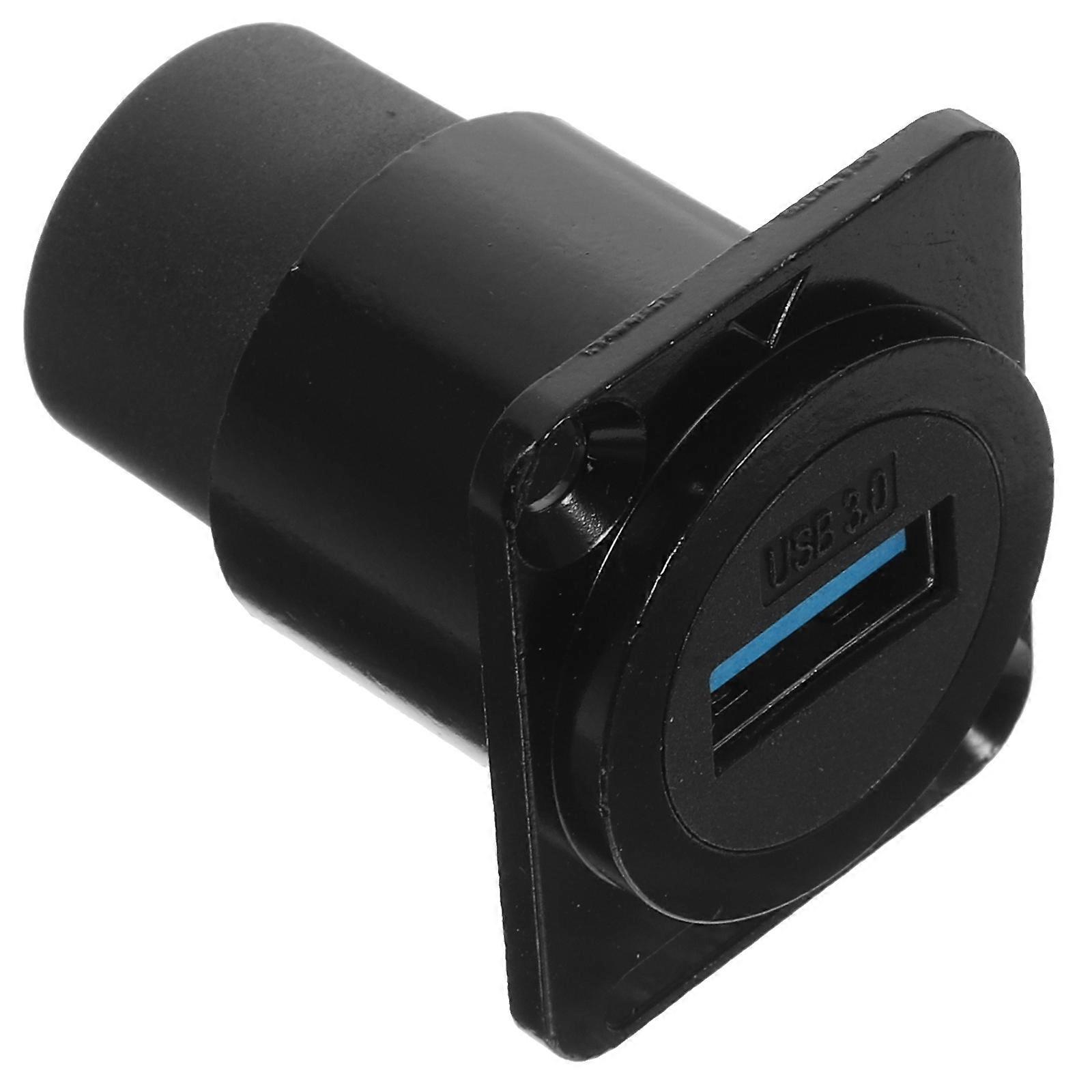 USB Bulkhead Connector USB 3.0 Panel Mount Coupler USB Flush Mount Adapter