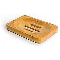 Rectangular fsc bamboo soap dish 1 unit