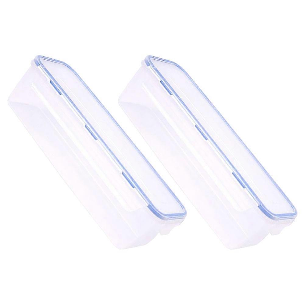 Pasta Storage Container for Kitchen 2Pcs Rectangular Sealed Food Storage Box
