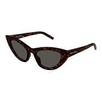 Saint Laurent SL 213 LILY 016 Full Rim  Women Cat Eye Sunglasses UV3 Original