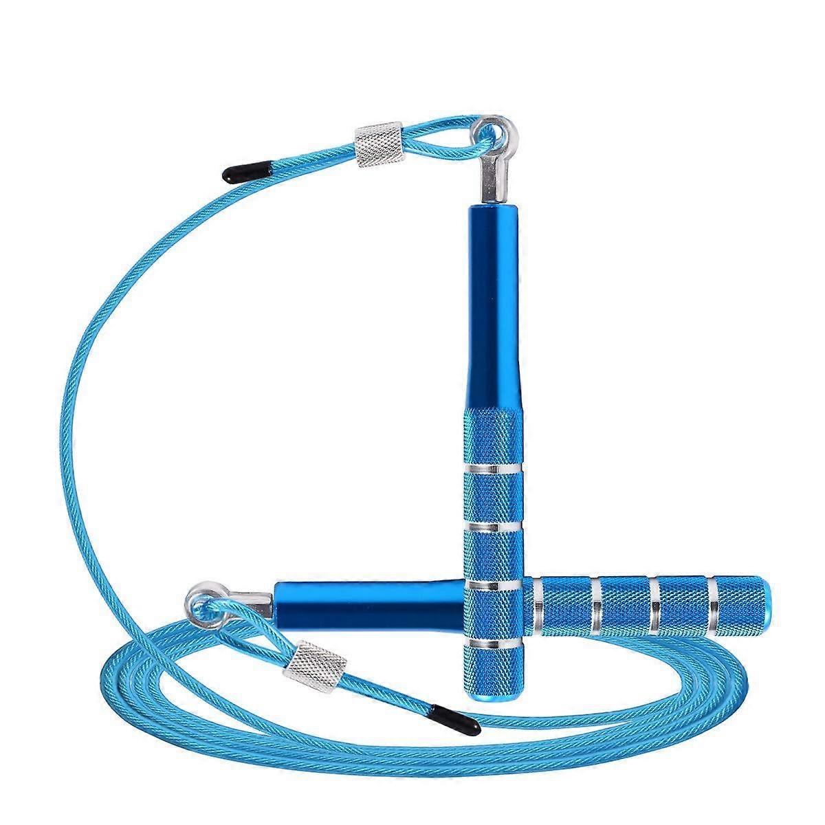 Jump Rope,for Training Fitness Exercise,Adjustable(Blue)
