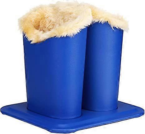 Aufrechter Brillenhalter, Blau