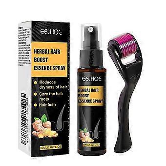 Limited time!!Eelhoe Herbal Hair Care Roller Essential Oil Gently Nourishes Hair And Provides Nourishing Massage Scalp Care Liquid