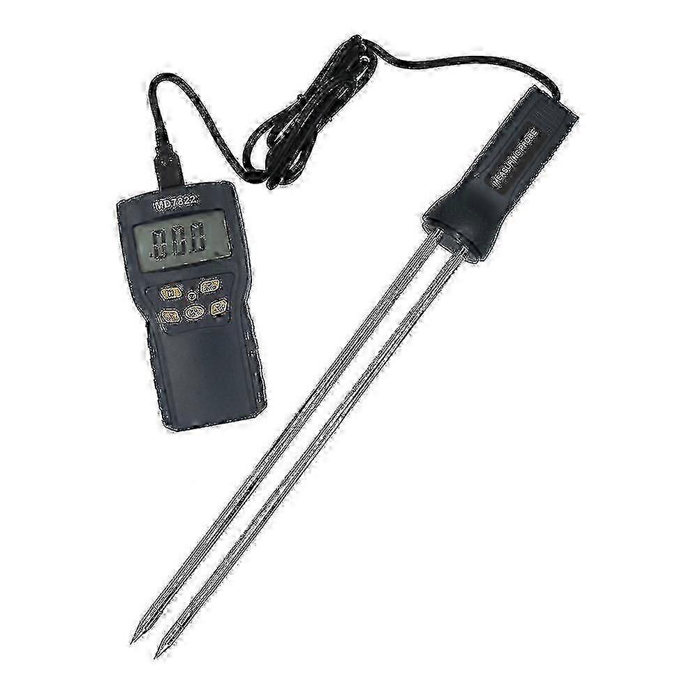 Digital moisture meter with long probe