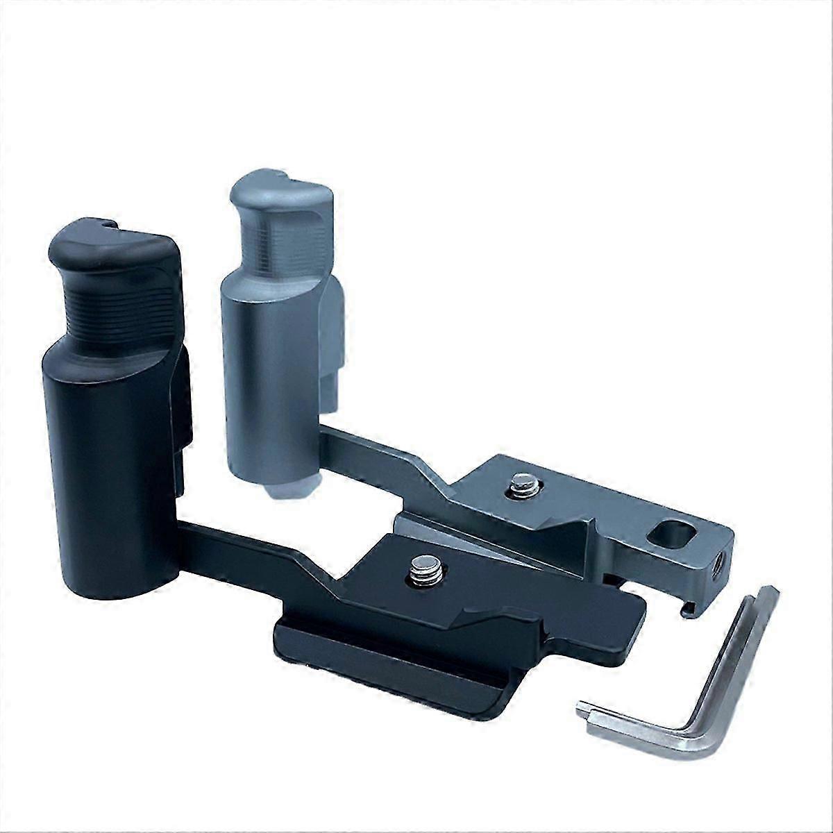 compatible for Camera L Bracket Hand Grip Quick Release Plate,Gray
