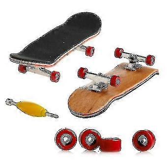 1set Houten Deck Fingerboard Skateboard Sport Games Kids Gift Maple Wood Set