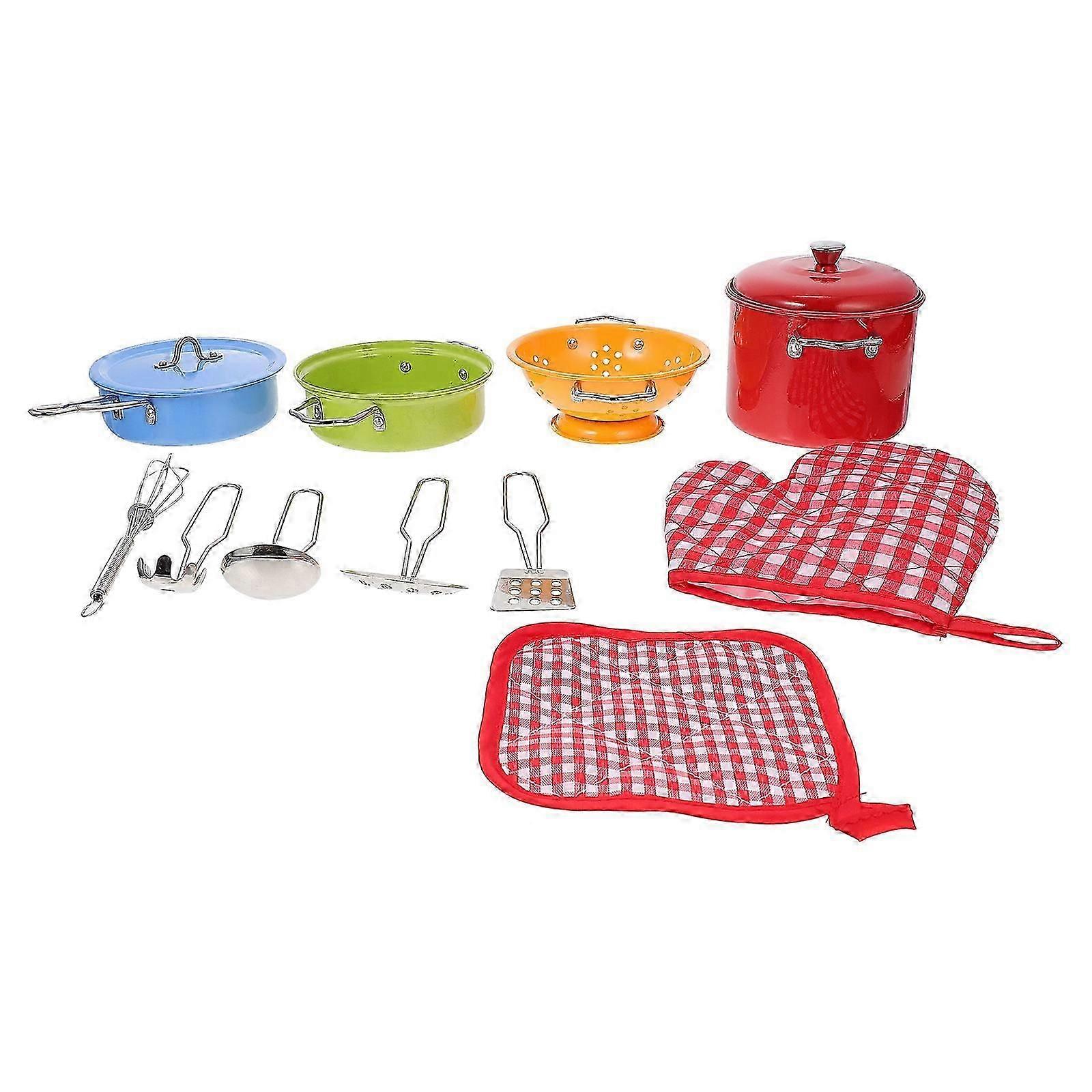 Educational Kids Kitchenware Toy Set for Simulation Cooking 1Set