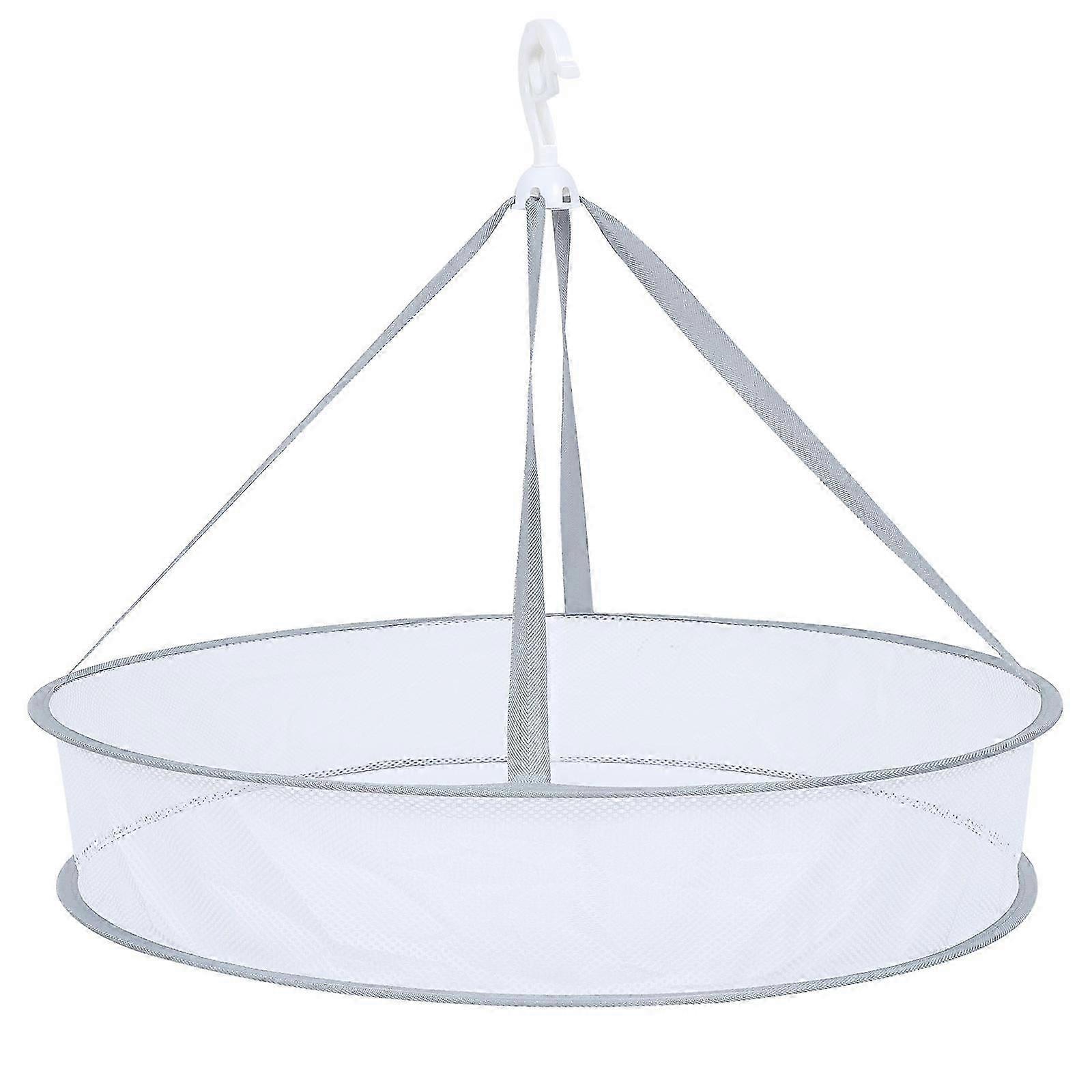 Clothes Drying Basket | White Mesh Design | Home Use Drying Rack Net