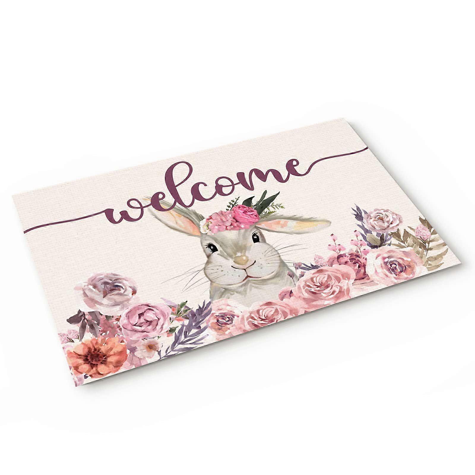 Easter Decorations Easter 2024 Easter Day Welcome Doormats Home Carpets Decor