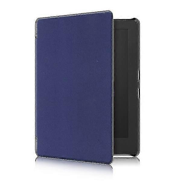 Capa protetora em couro PU para e-reader, compatível com o modelo à prova d'água Kobo Aura H2O Edition 2 de 6,8 polegadas (2017).