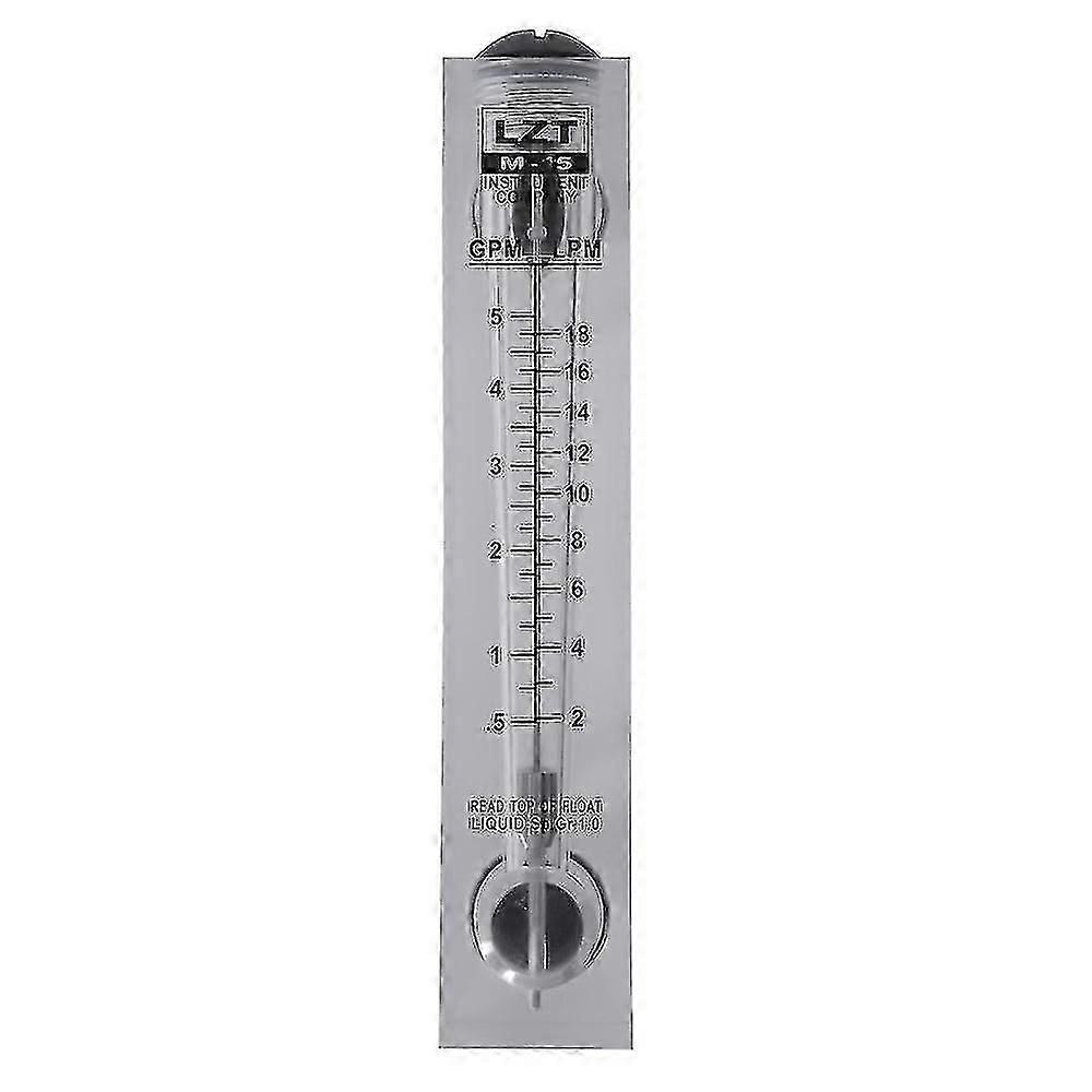 0.5-5 GPM 2-18 LPM Panel Mount Water Flow Meter