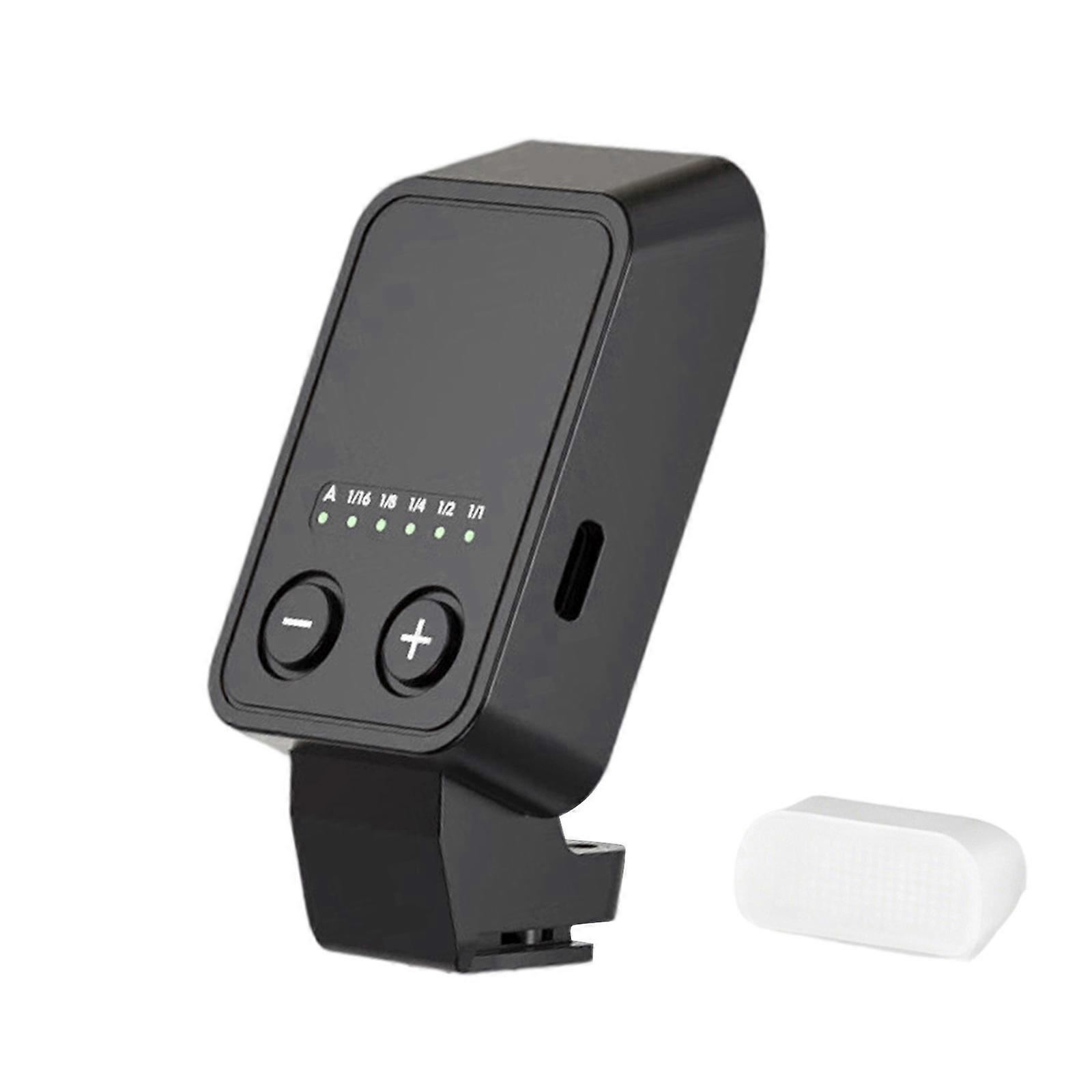 Quickly Charge Type C Compatible Camera Flash With 420mAh Battery And Soft Light Diffusions Cover Multicolor