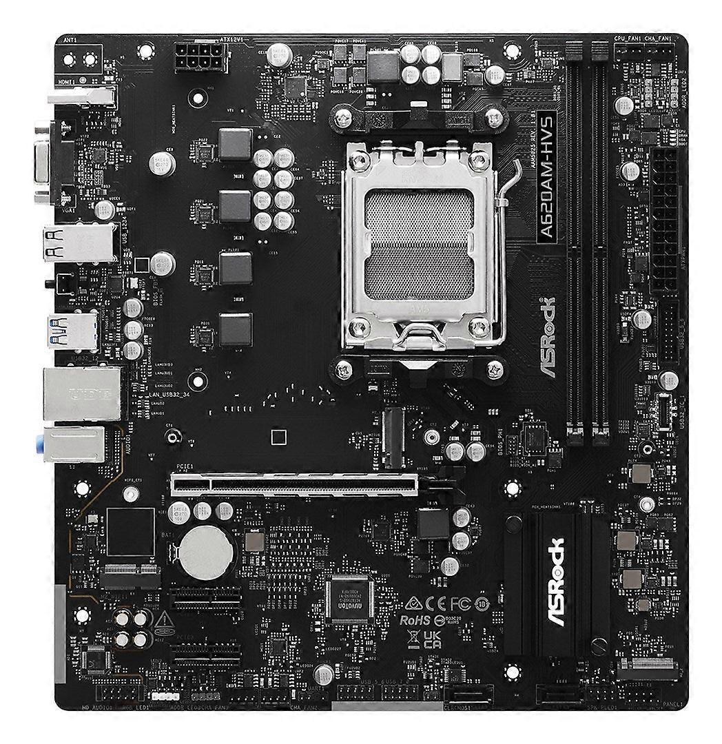 Asrock A620am-hvs AMD A620a Socket AM5 Micro ATX