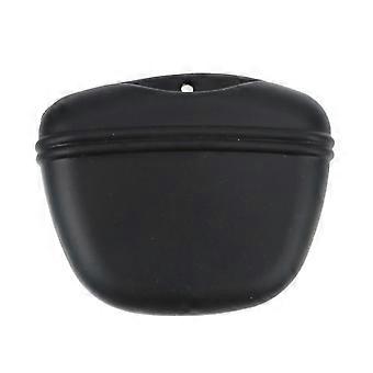 Dog Treat Pouch BPA-Free Food Grade Silicone Training Pouch, Magnetic Closure Lid, Small Dog Treat Bag with Waist Clip, Dog Clicker Fontainebleau