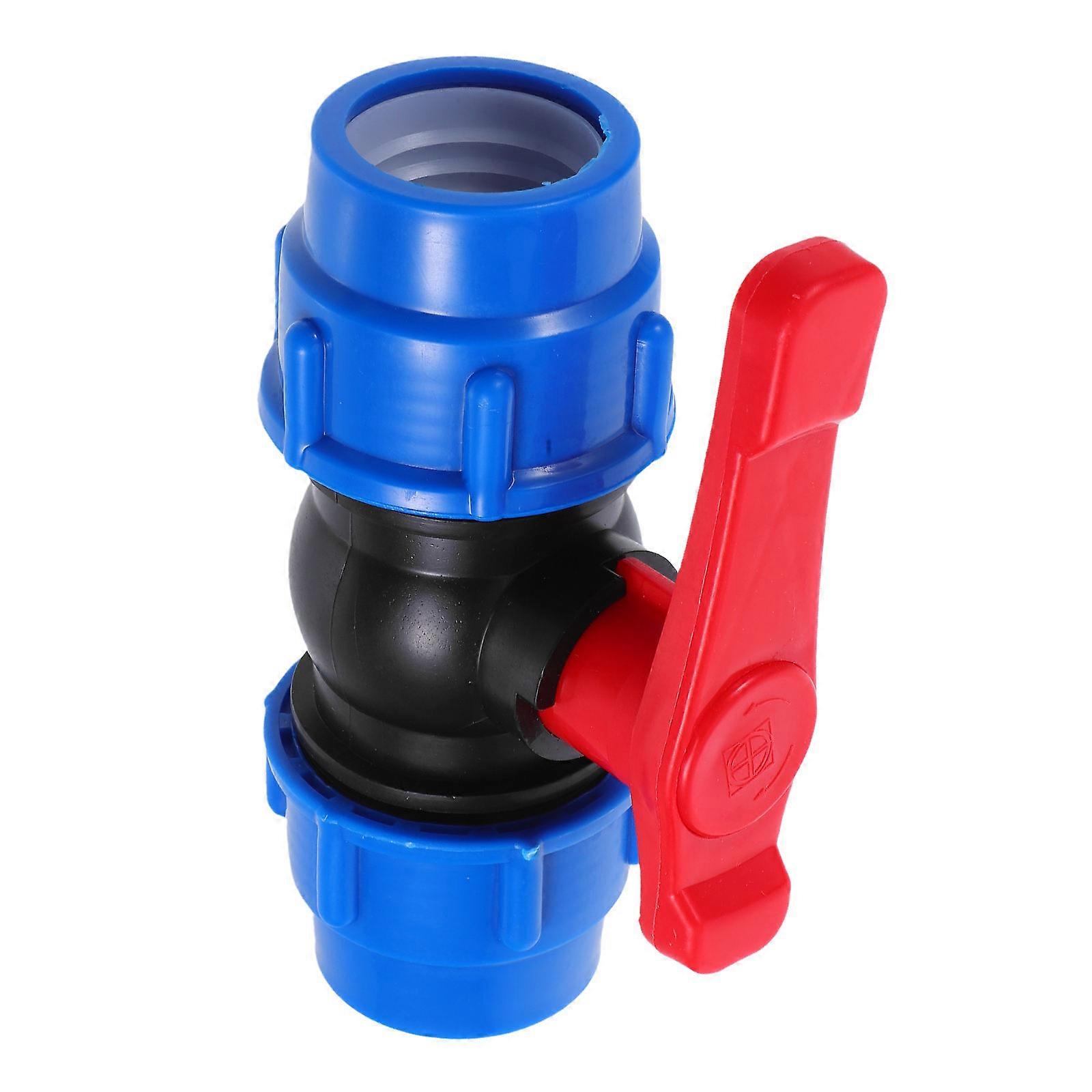 Stop Valve Plumbing Fitting for Water Pipes Quick Connect 5Pcs Pack
