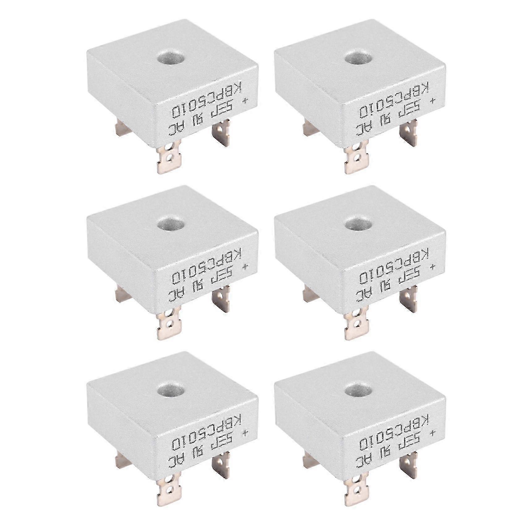 6X Single Phase Diode Bridge Rectifier 50A 1000V KBPC5010