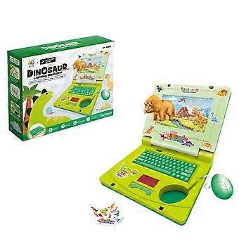JD-Educational Laptops Toy for Kids Led Music Laptops Computer with Mouse Early Learning Machine for Boys Girls
