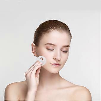 Cotton Velvet Powder Puff Makeup Pads for Home 12Pcs Small Rounded